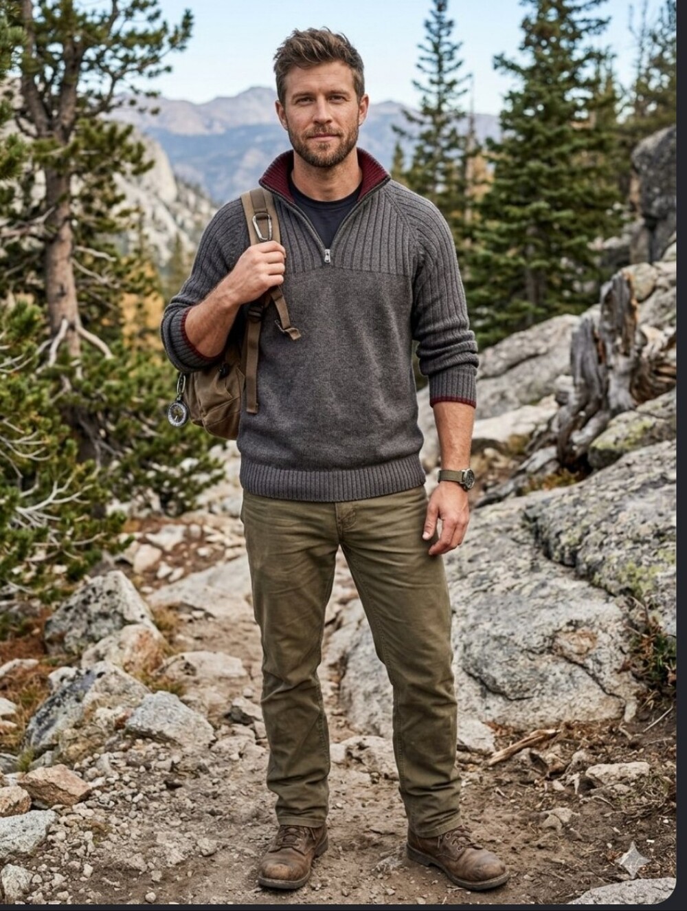 Columbia Quarter-zip Sweater